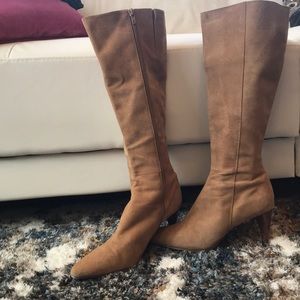 Amanda Smith suede leather boots